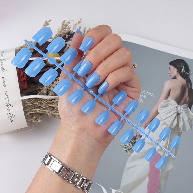 Natürliche glänzende Press-On-Nagelspitzen Brehn