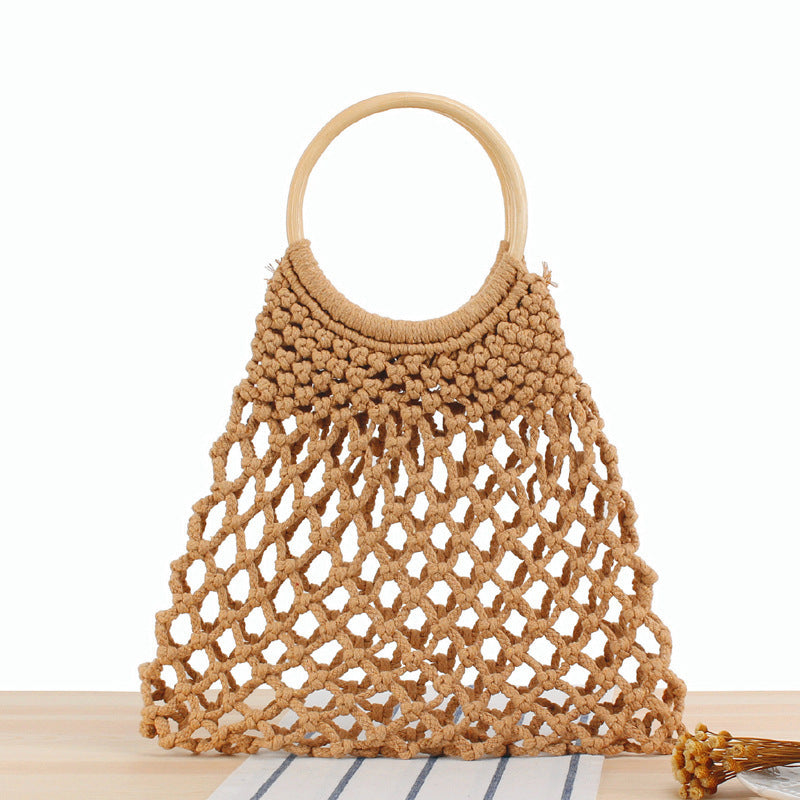 Handtasche mit Kunstvollem Netzdesign Brehn