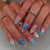 Künstlerische ocean-themed Nagelkunst Extensions Brehn