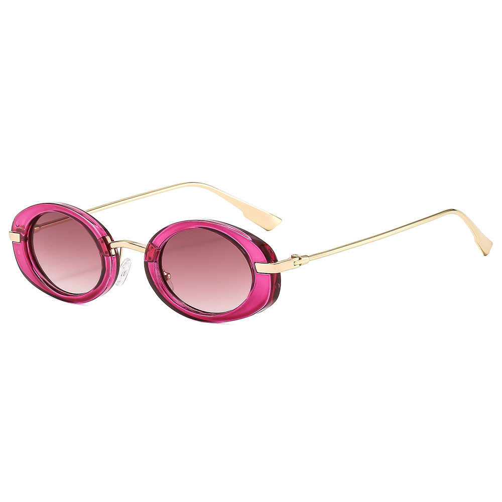 Damen modische Sonnenbrille im avantgardistischen Design Brehn