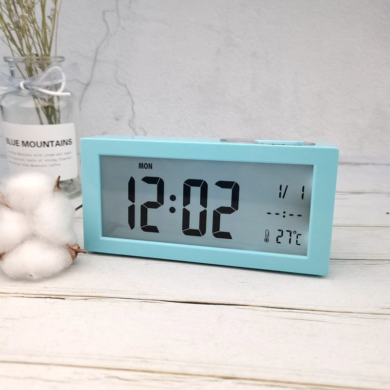 Digitaluhr mit Temperatur- und Luftfeuchtigkeitsanzeige Brehn
