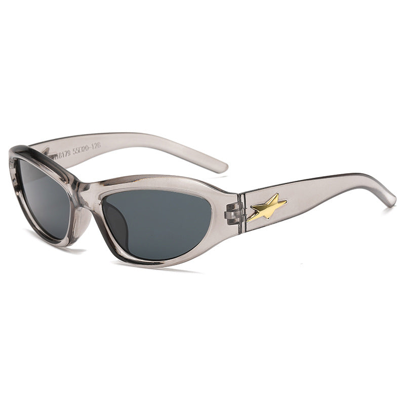 Damen modische Sonnenbrille mit stylischem Cat-Eye Design Brehn