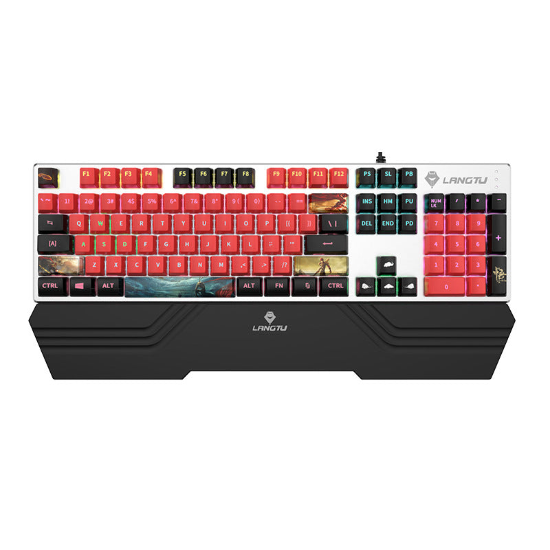 Ergonomische RGB Mechanische Gaming-Tastatur Brehn