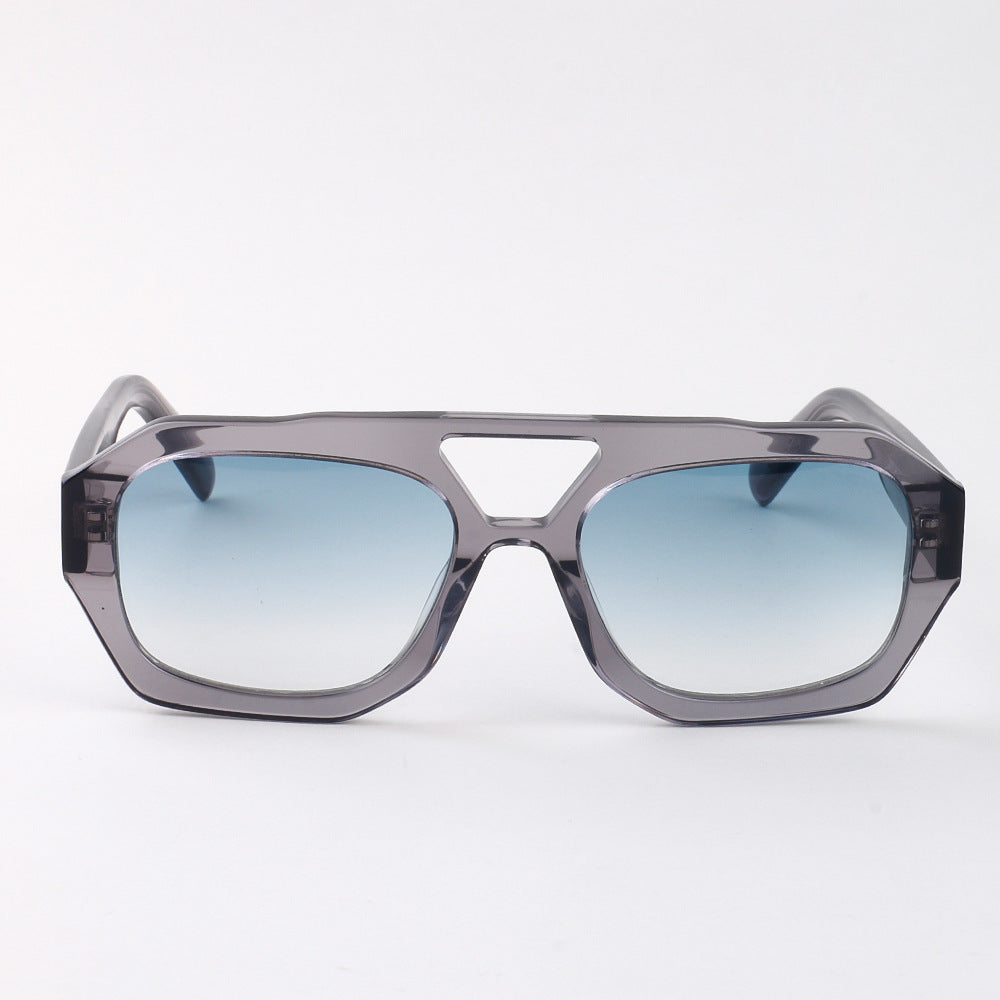 Damen trendige Sonnenbrille im modernen Rahmen-Design Brehn