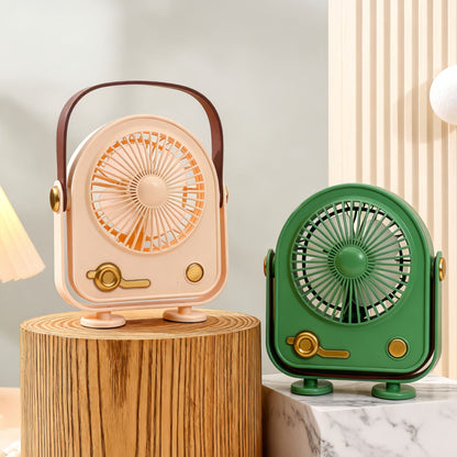 Damen Tragbarer Retro Ventilator Brehn