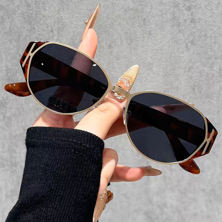 Modische Schildkröten-Sonnenbrille Brehn
