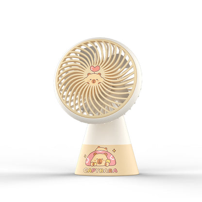 Damen Tragbarer Handventilator im kreativen Capybara-Design Brehn