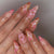 Blumen- und Dekorative Press-On Nagelset Brehn