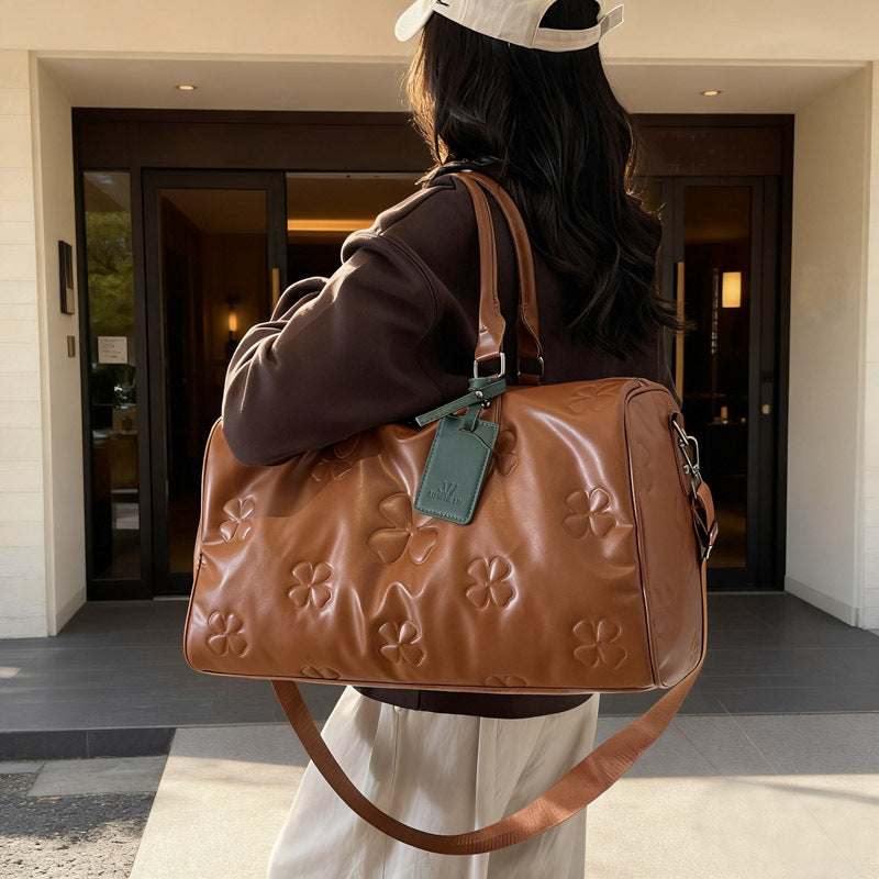 Stylische geprägte Reisetasche Brehn