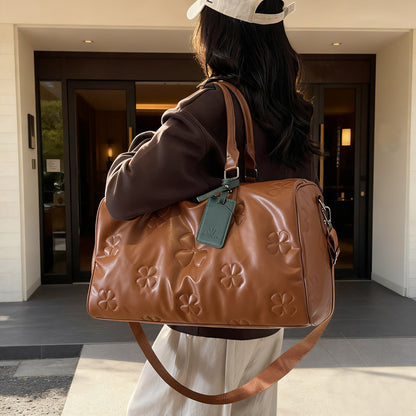 Stylische geprägte Reisetasche Brehn