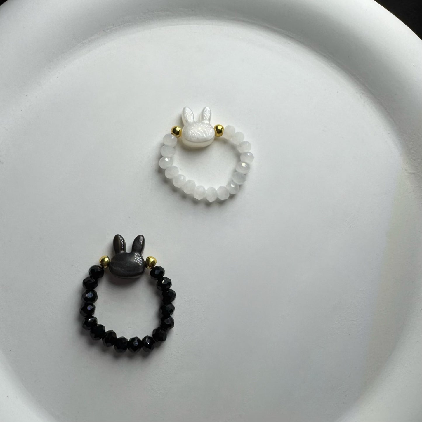 Süßes Kaninchen Charme Perlenarmband Brehn