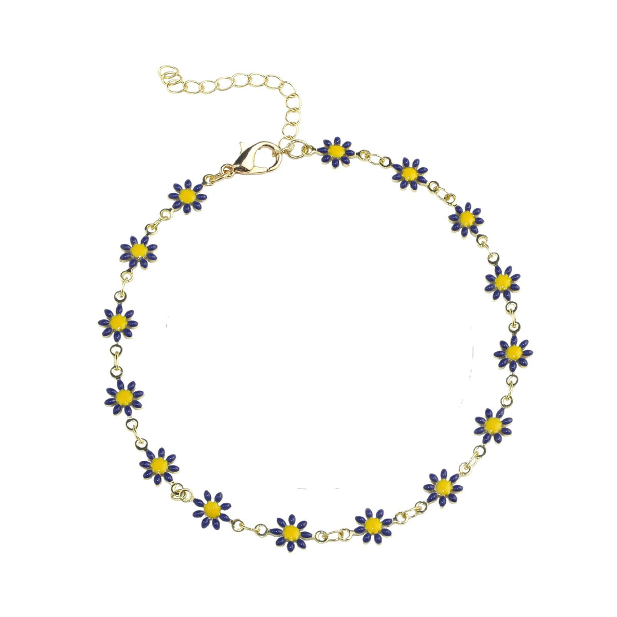 Buntes Floral Kettenarmband Brehn
