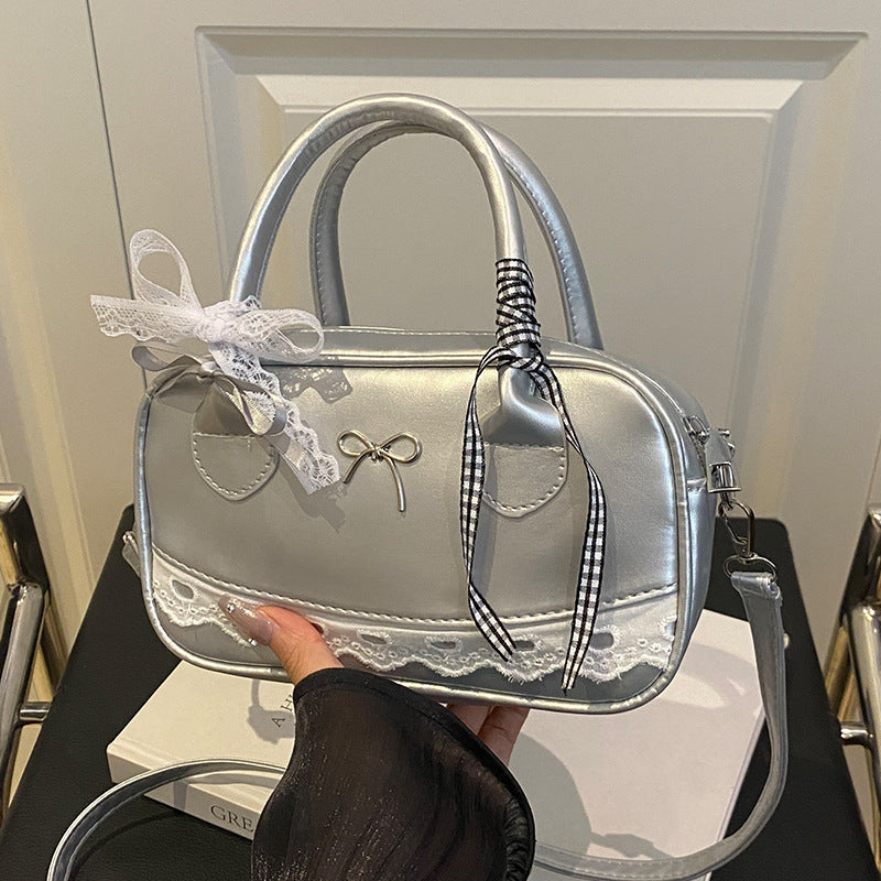 Dekorative Bow-verschönerte Handtasche