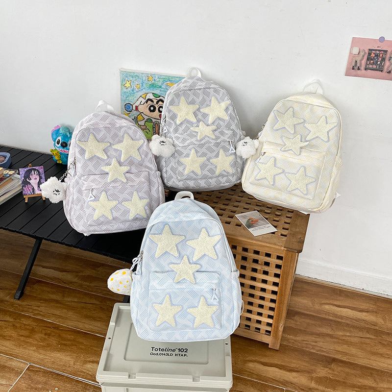 Rucksack mit Stilvollem Sternen-Design und Komfortablem Tragesystem Brehn