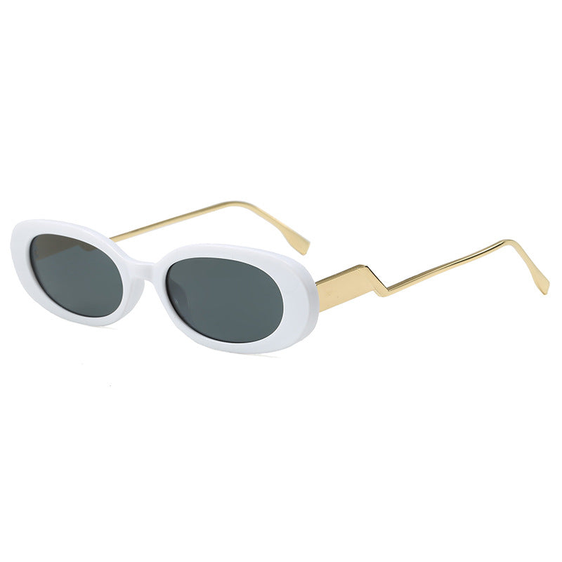 Damen retro-inspirierte Sonnenbrille mit zeitgemäßem Design und markantem Rahmen Brehn