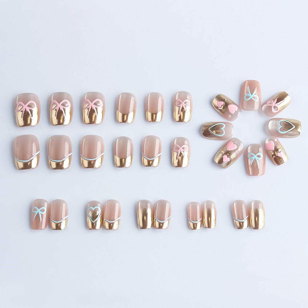 Premium Dekorative Press-On Nagelkunst Brehn