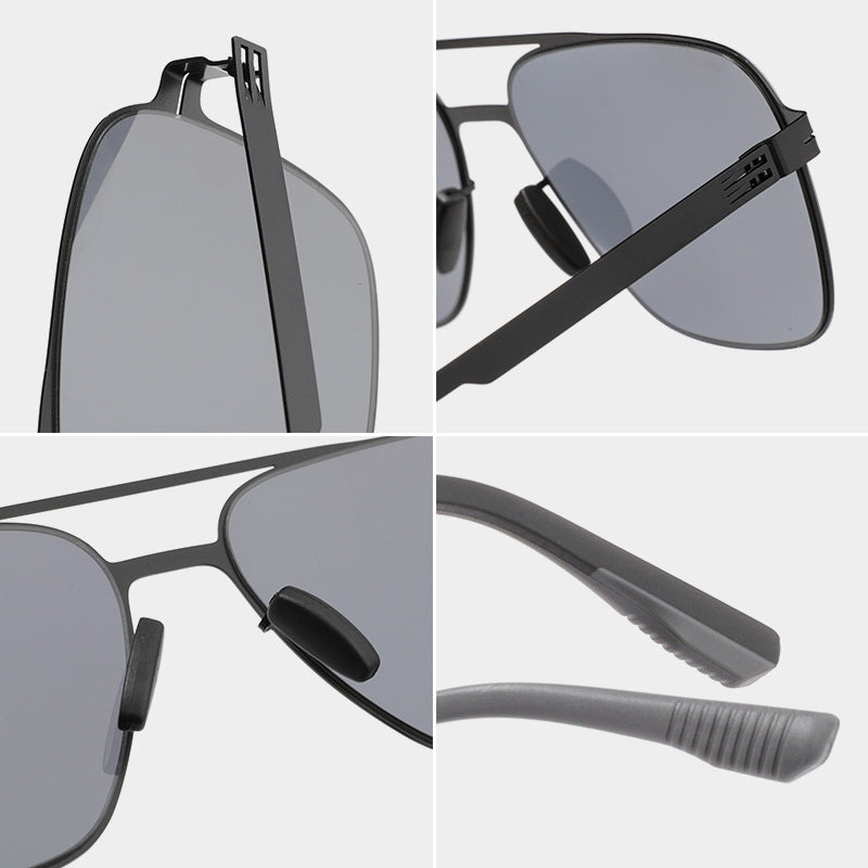 Premium Breite Rahmen Sonnenbrille Brehn
