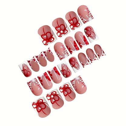 Elegantes Floral-Nageldesign Brehn