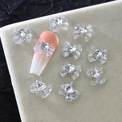 Dekorative Nagelkunst Rhinestone Charms