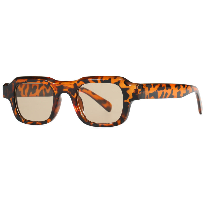 Damen modische quadratische Sonnenbrille mit robustem Rahmen Brehn