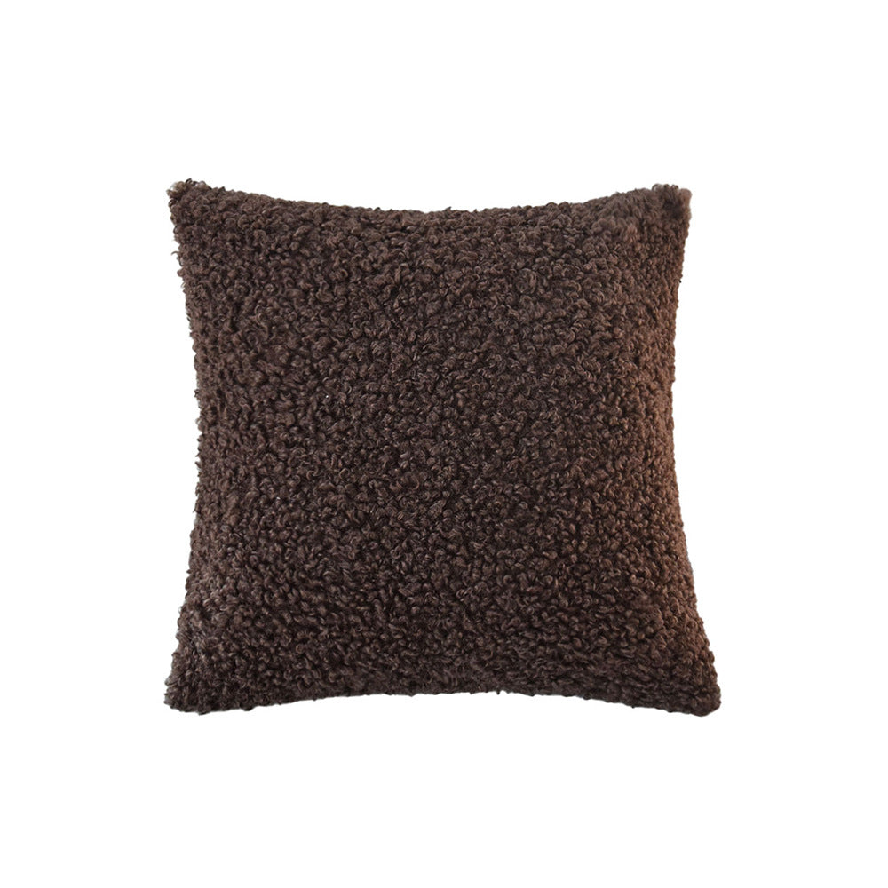 Kuschel-Kissen in Teddy-/Bouclé-Optik mit weicher Füllung Brehn