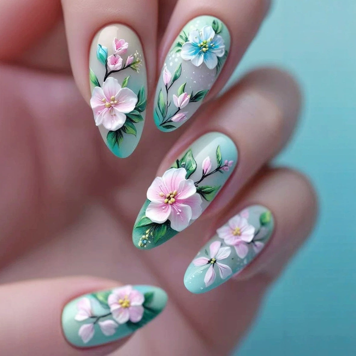 Elegante Nagelkunst Brehn