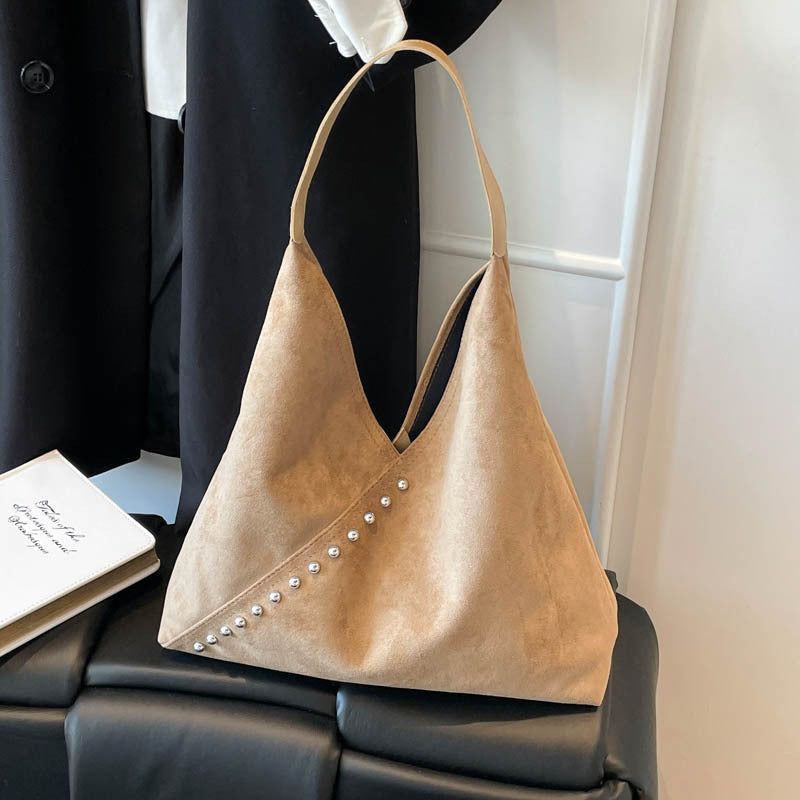WoUnique Textured Suede Hobo Tasche Brehn