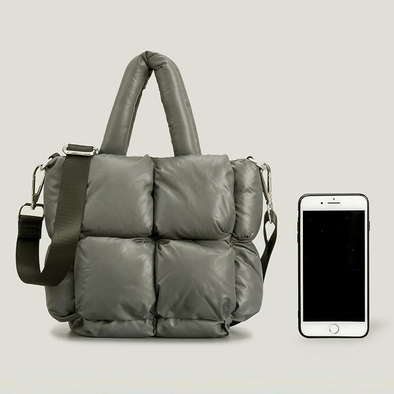 Gepolsterte Stepp-Handtasche