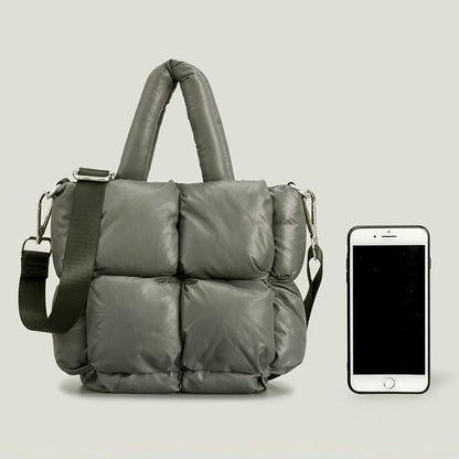 Gepolsterte Stepp-Handtasche