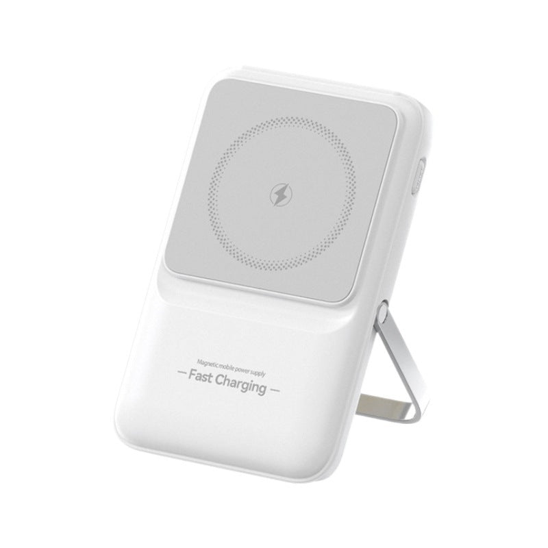 Tragbare Powerbank mit Magnetladetechnologie und Integriertem Kabelmanagement Brehn