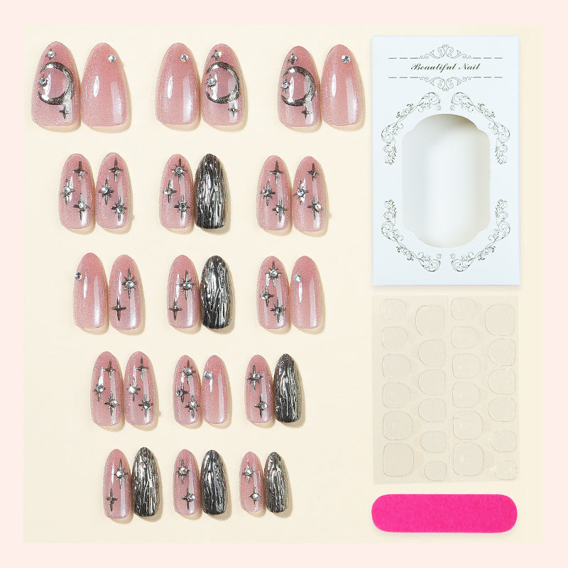 Dekoratives Cosmic Press-On Nail Set Brehn