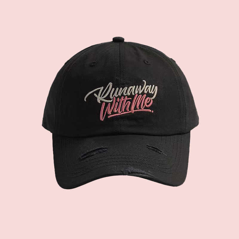 Damen Graphic Bestickte Verstellbare Baseballmütze Brehn