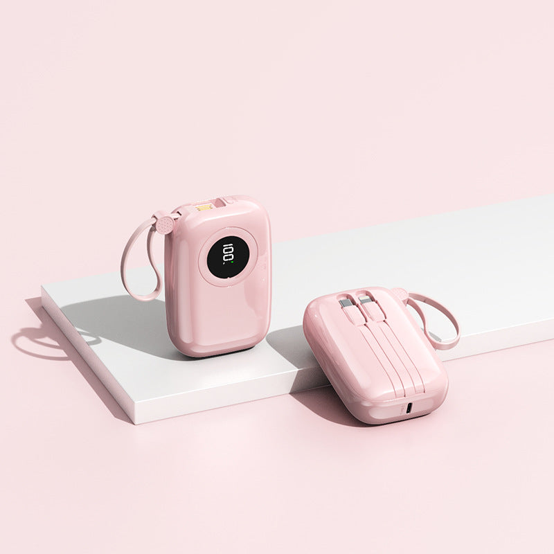 Multifunktionale Powerbank mit Digitalanzeige Brehn