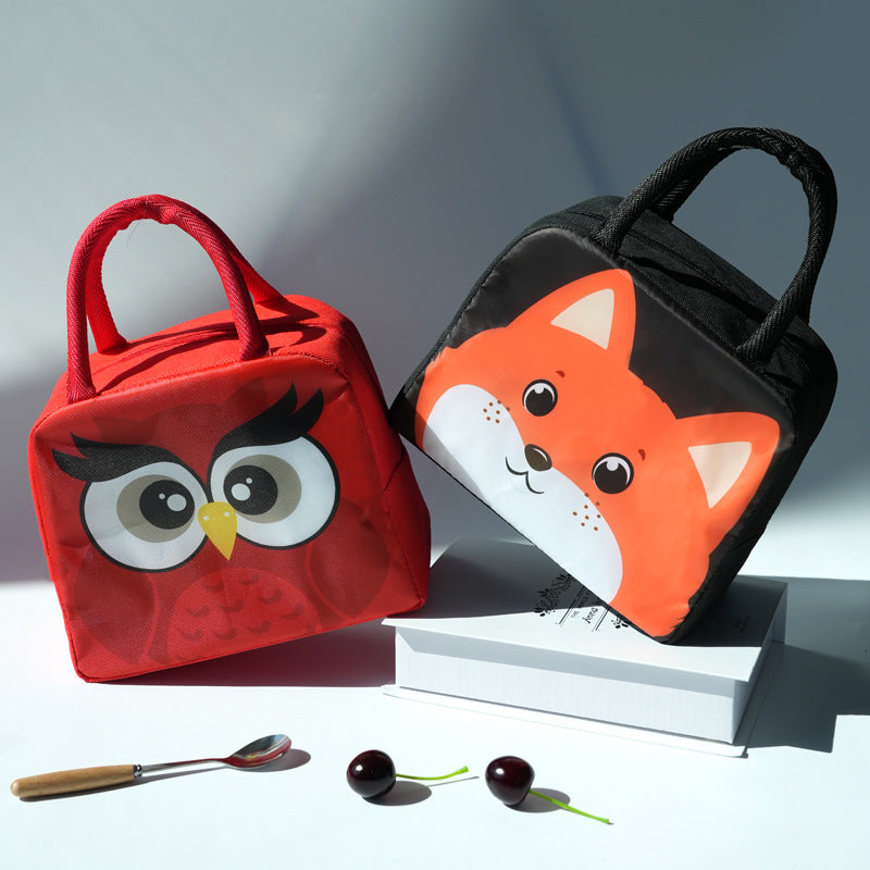 Stilvolles Pinguin-Themen Isolierte Lunch Tasche Brehn