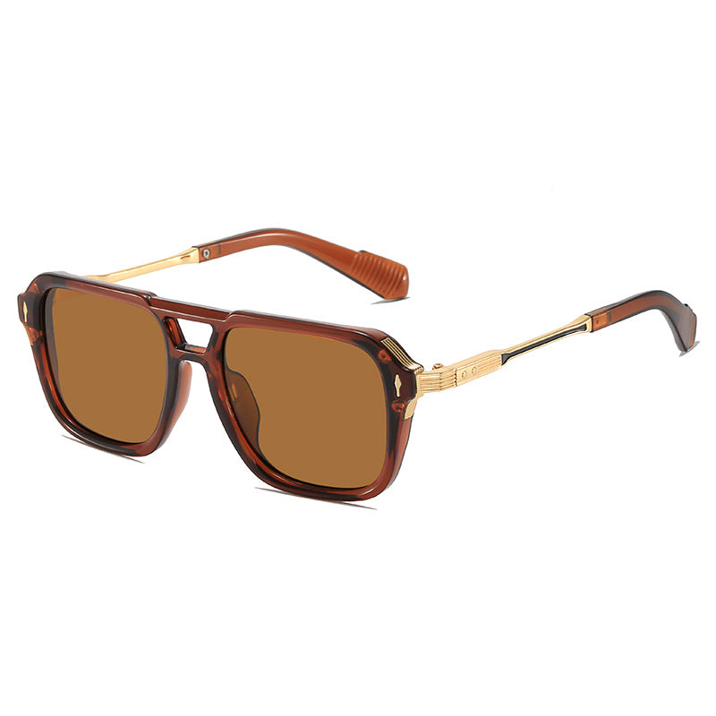 Bold Geometrischer Rahmen Sonnenbrille Brehn
