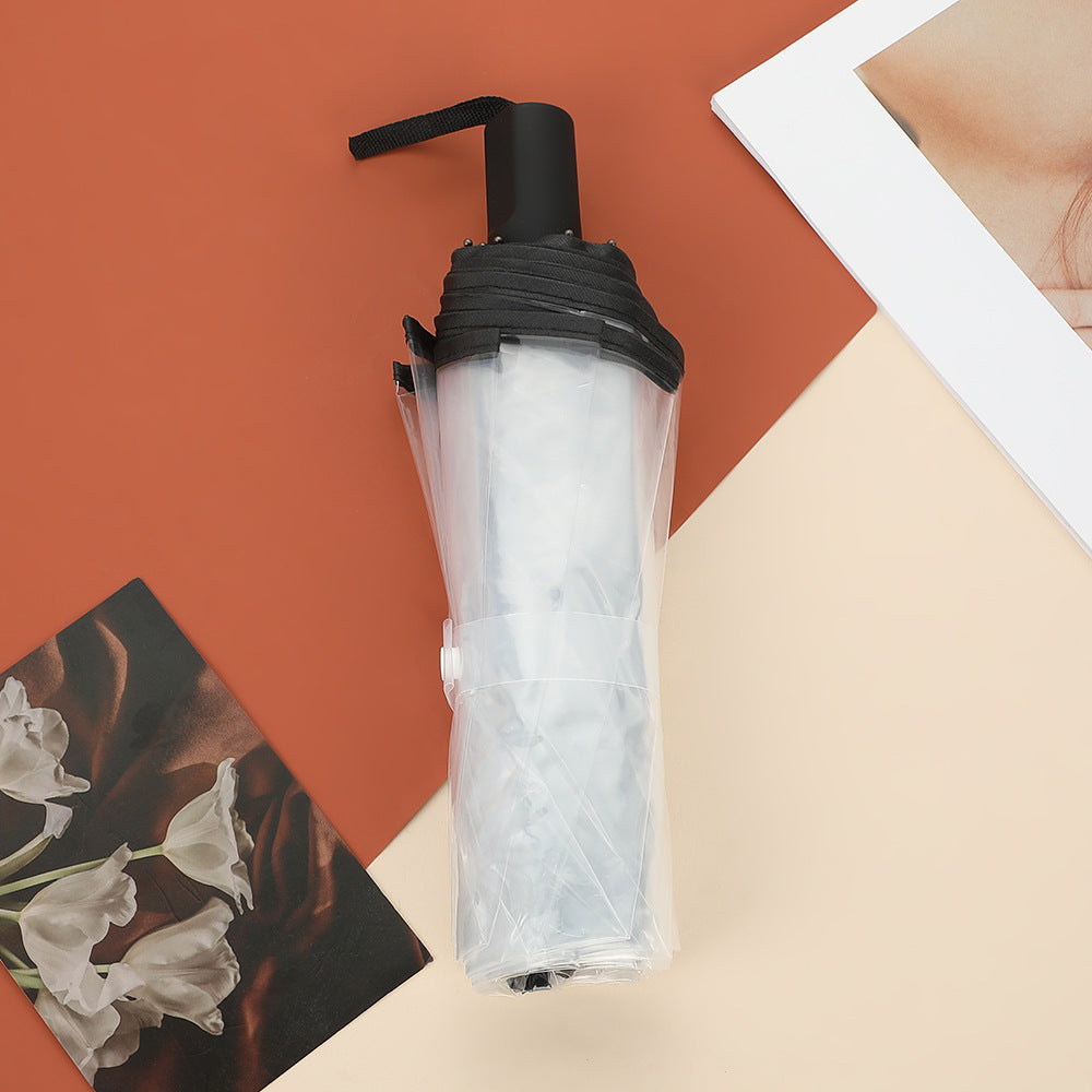 Unisex Automatischer Transparent-Regenschirm Brehn