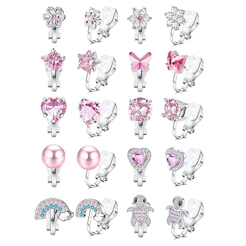 Charmante Clip-On Ohrringe Set Brehn