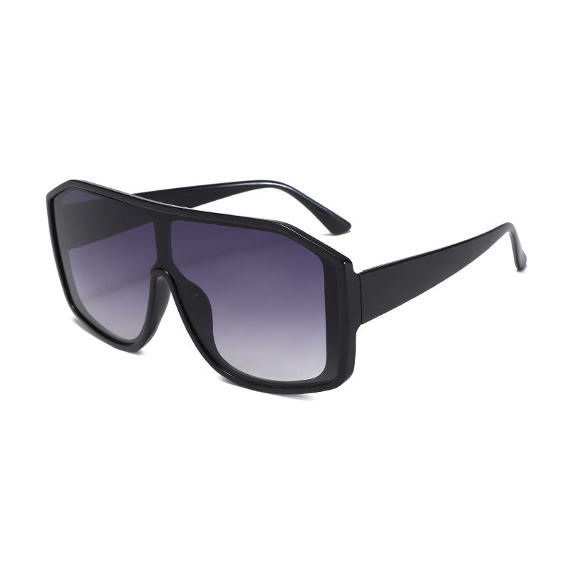 Damen Modische Oversized-Sonnenbrille im futuristischen Design Brehn