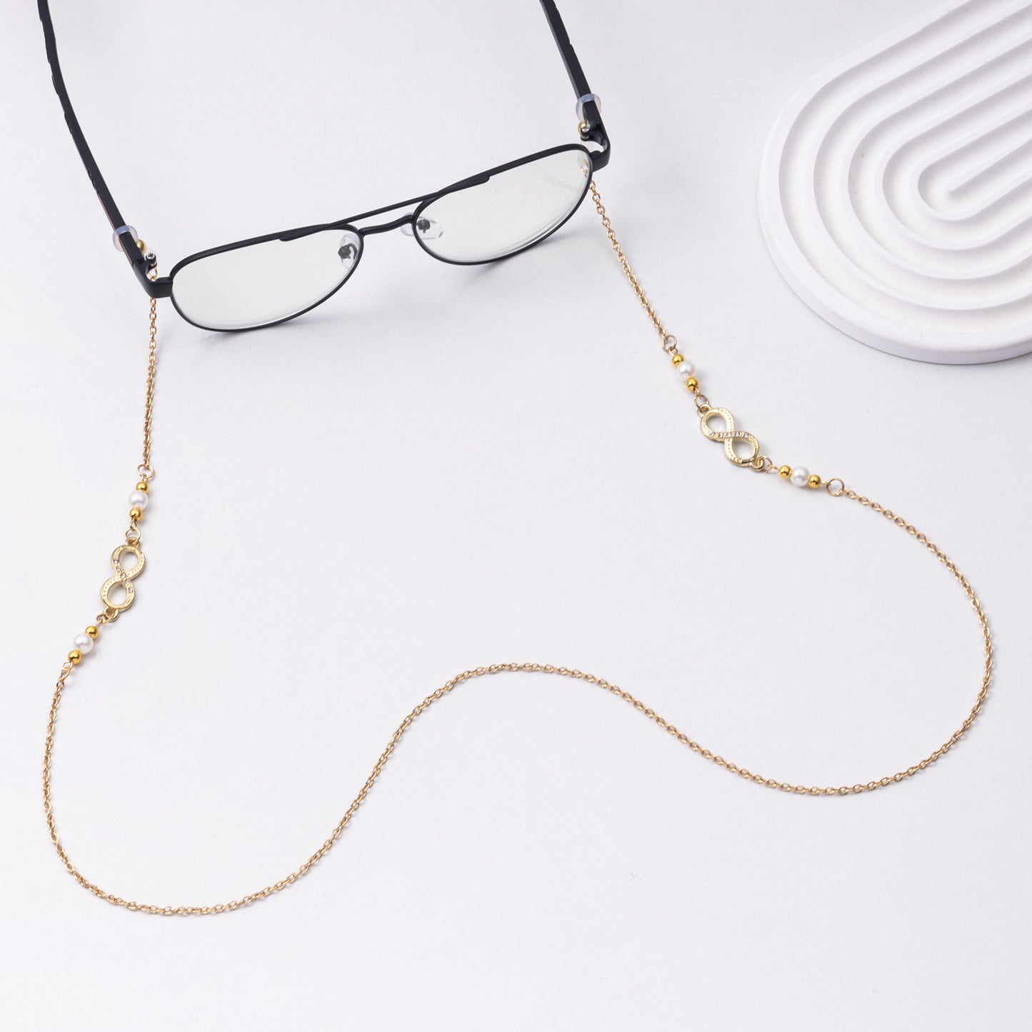 Eleganter Ketten-Brillenhalter Brehn