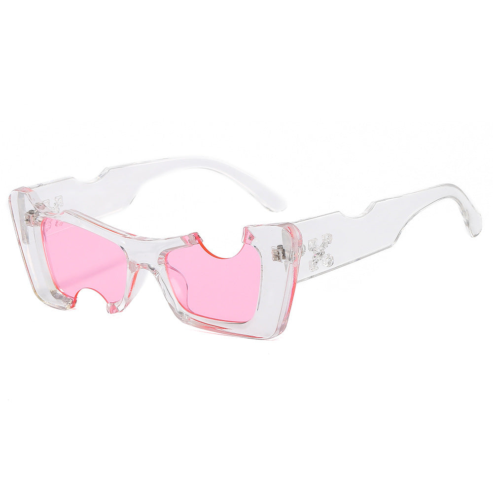 Damen futuristische Designer-Sonnenbrille Brehn
