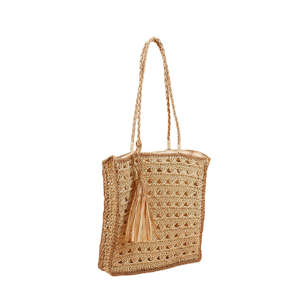 Strand-Inspiration Schultertasche Brehn