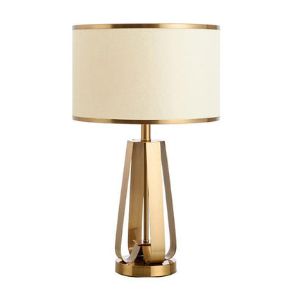 Elegante Messing Tischlampe