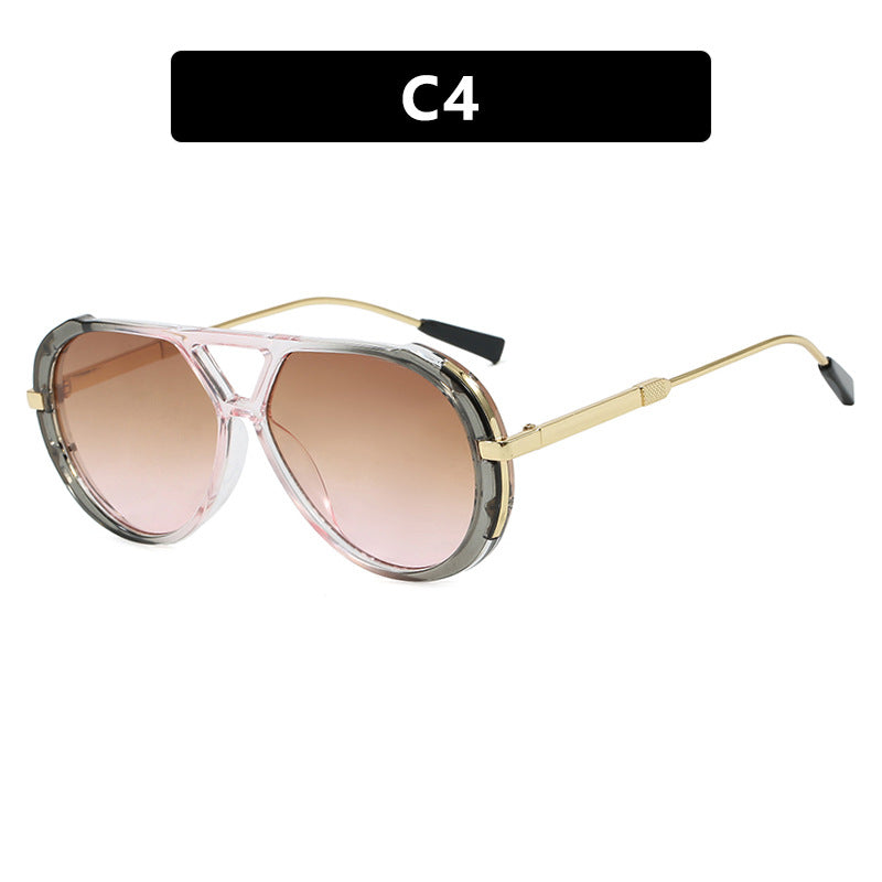 Damen modische Sonnenbrille im eleganten Pilotenstil Brehn