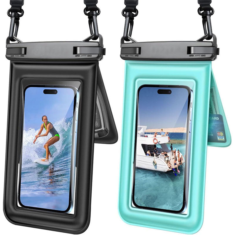 Wasserdichte Smartphone-Tasche mit Transparenter Front Brehn
