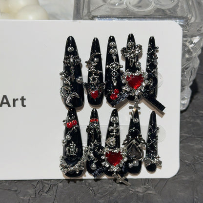 Glamouröse Nagelkunst Verlängerungen