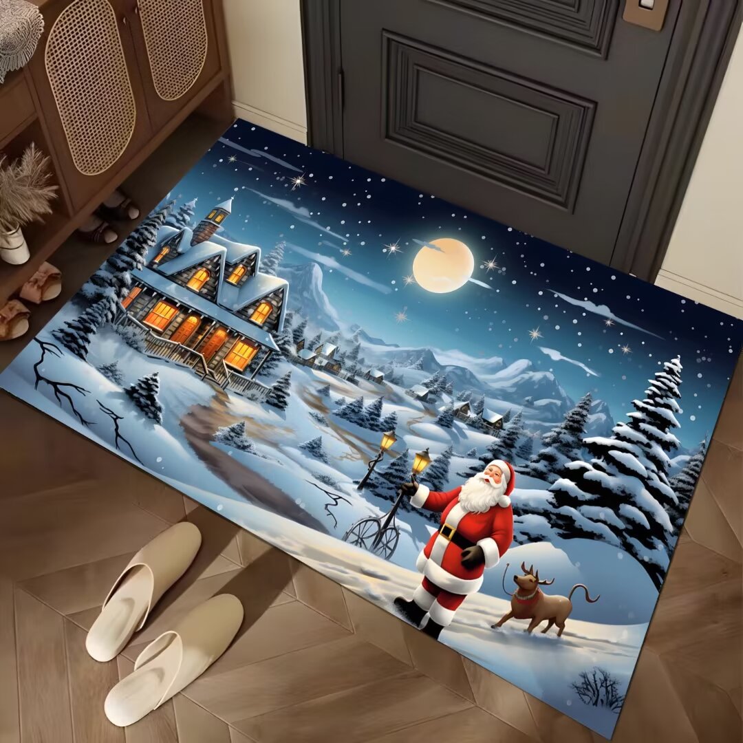 Festliches Winter-Thema Eintrittsmatte Brehn