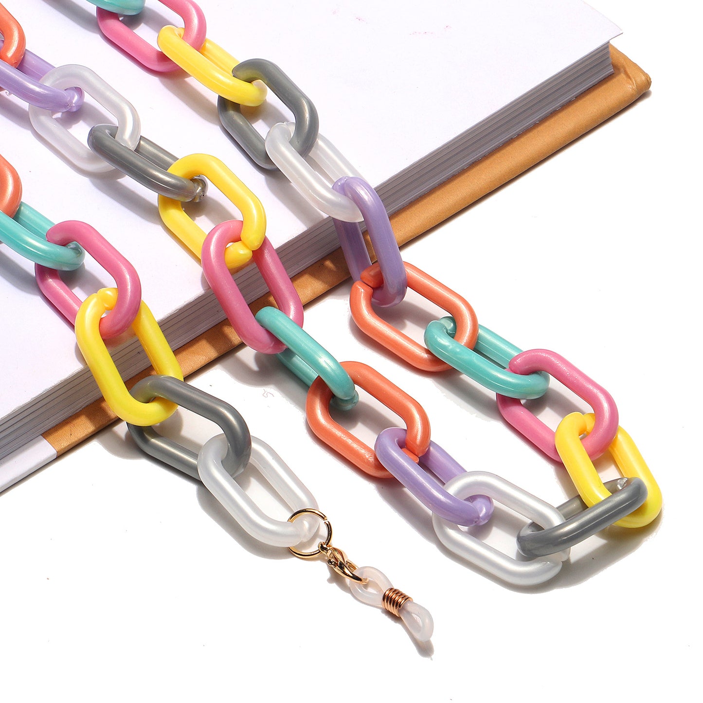 Bunte Chunky Brillen Kette Brehn