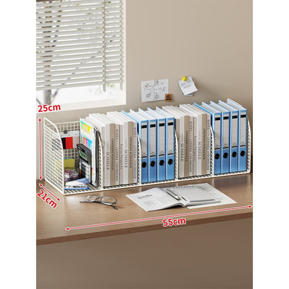 Mesh Desktop Multi-Compartment Datei- und Schreibwarenorganisator mit Stiftbecher