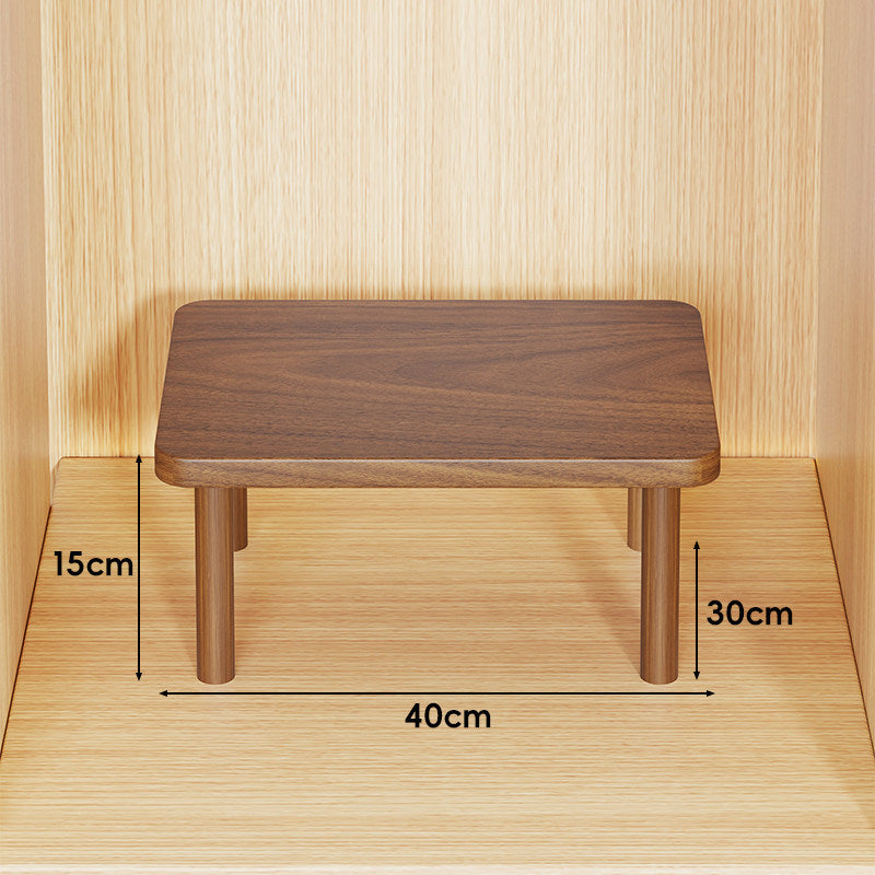 Verstellbarer Mehrhöhe Holz Monitorständer und Desktop Regal