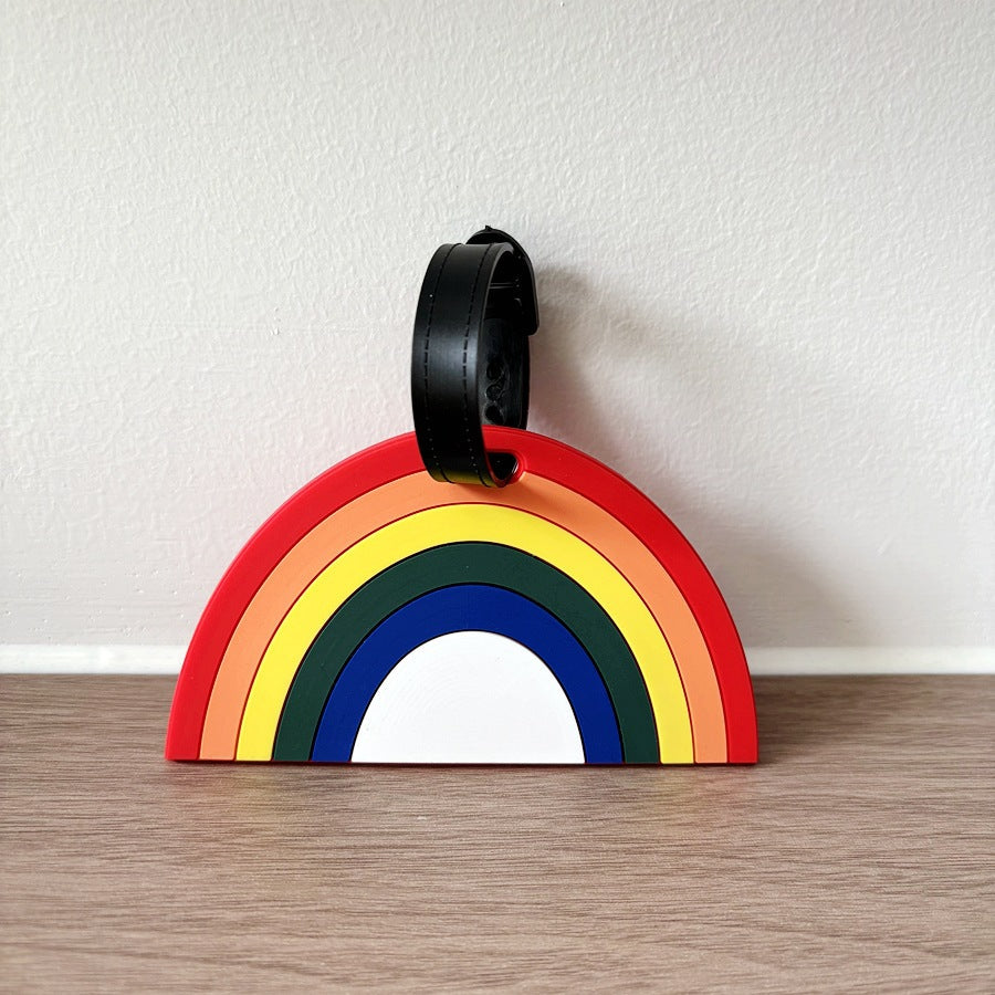 Silicone Regenbogen Gepäckanhänger Brehn